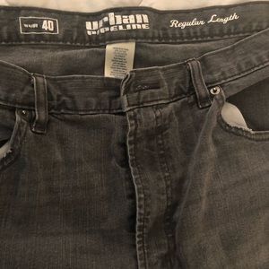 Urban Pipeline Grey Denim Shorts